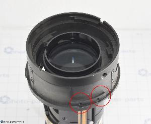 Кольцо (внутренние баррели) Nikkor 24-70 2.8, в сборе с внутренними линзами 1С999-528-1 (старая вер)